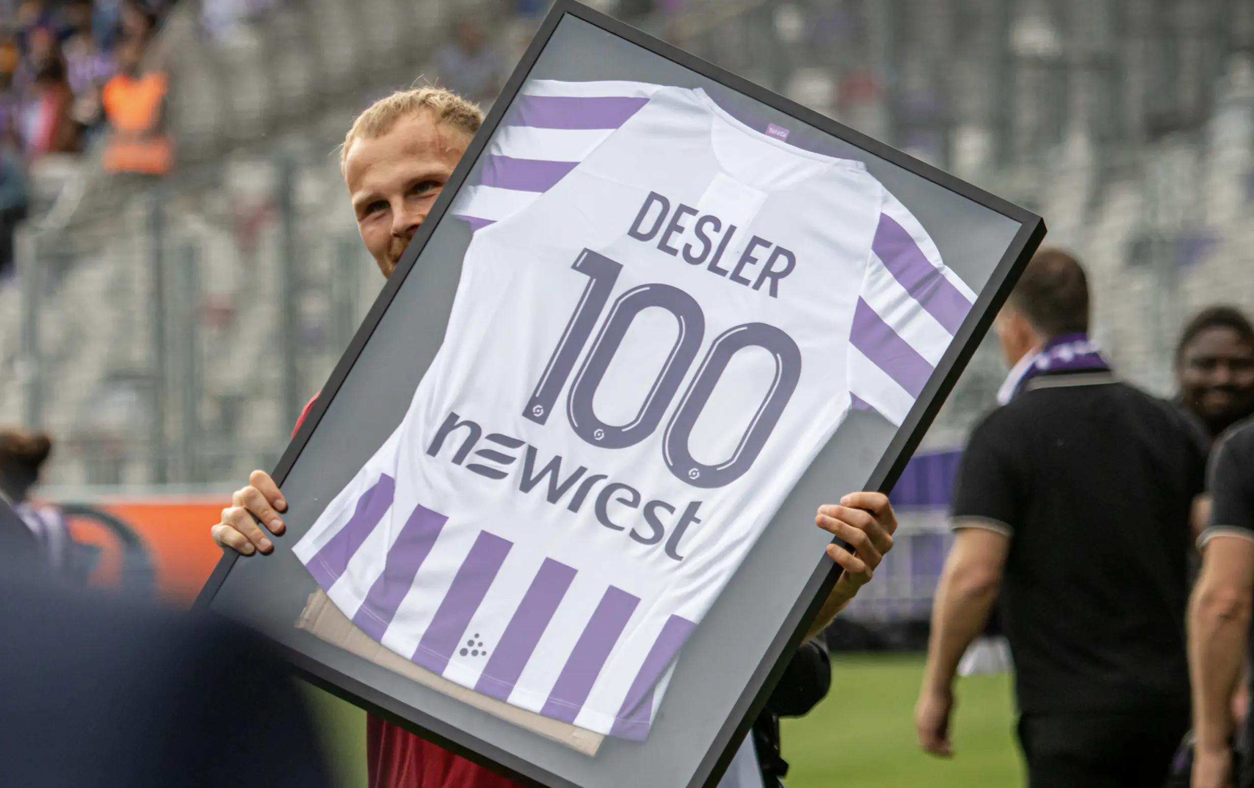 Mikkel Desler, centenaire du TFC, célébré par le club et le Stadium