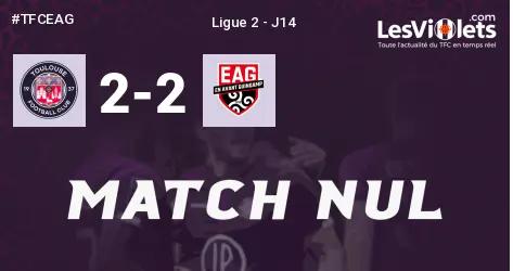 Live : Le TFC concède le nul face à Guingamp, 2-2 !