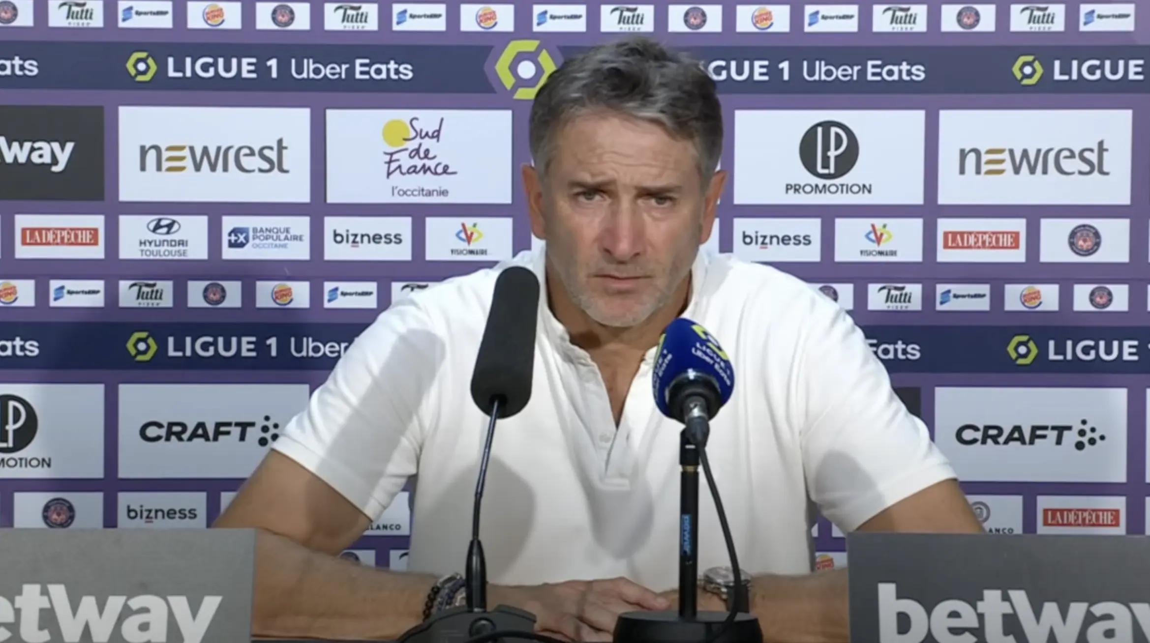 Philippe Montanier : “Je pense qu'on ne mérite pas cette défaite-là”