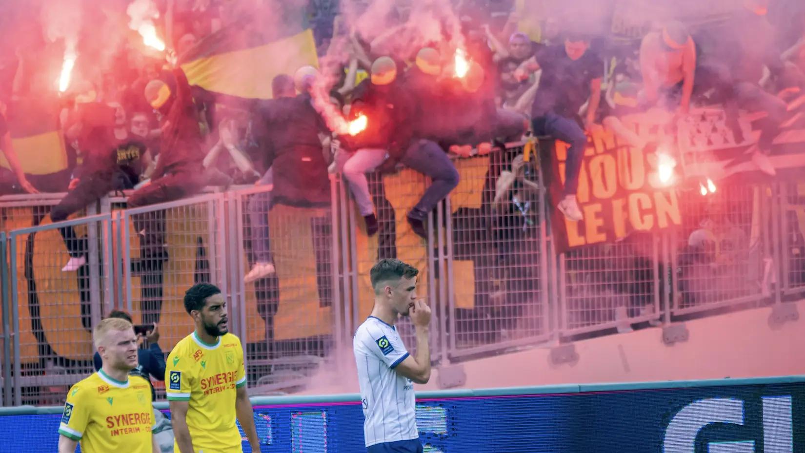 Le FC Nantes condamné pour l'utilisation de fumigènes pendant la finale de Coupe de France