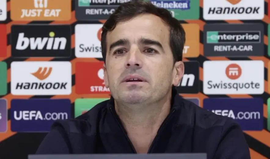 Martinez Novell : “On donnera le maximum pour se qualifier contre Benfica”