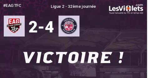 Live : Le TFC s'impose à Guingamp dans un match fou, 2-4 !