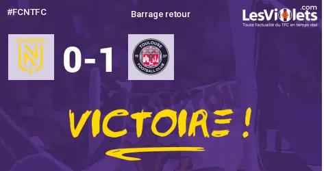 Live : Le TFC gagne à Nantes, 0-1... mais reste en Ligue 2