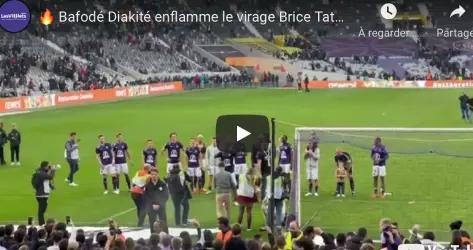 En vidéo : Bafodé Diakité enflamme le virage Brice Taton après la victoire du TFC contre Sochaux (4-1)