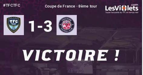 Live : Le TFC vient à bout de Trélissac (1-3) et se qualifie pour les 32èmes de finale de la Coupe de France