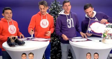 En vidéo : Sanna et Rouault contre Spierings et Van den Boomen, le grand quiz de Noël du TFC