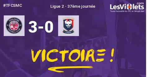Live : Le TFC bat Caen, 3-0 !