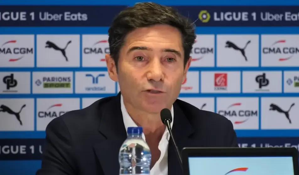 Marcelino, entraîneur de l’OM, a annoncé son départ après le 0-0 face au TFC