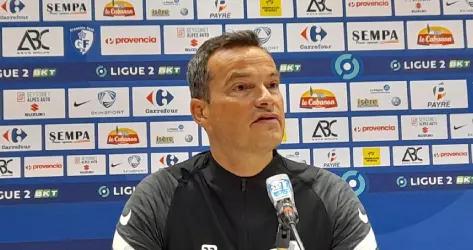 Depuis l'arrivée de Vincent Hognon à la tête de l'équipe, Grenoble est 18ème de Ligue 2