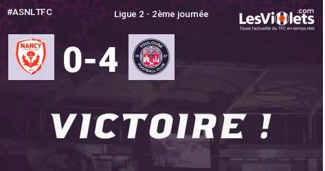 Live : Le TFC s'impose à Nancy, 0-4 !