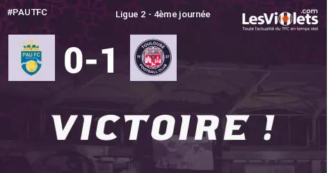 Live : Le TFC gagne à Pau, 0-1 !
