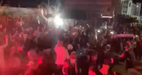 VIDÉO - C'est encore la fête à Rodez avec les centaines de Toulousains présents