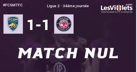Live : le TFC fait match nul à Sochaux, 1-1 !